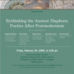 Rethinking theAncient Diaphora conference flyer1